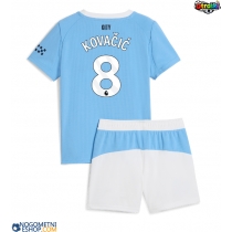 Otroški Nogometni dresi Manchester City Mateo Kovacic #8 Domači 2025-26 Kratek Rokav (+ Kratke hlače)